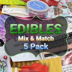 Edibles Mix & Match – 5 Pack