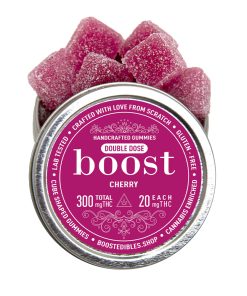 Buy Boost Edibles 300mg THC (15x20mg) (Cherry-can)