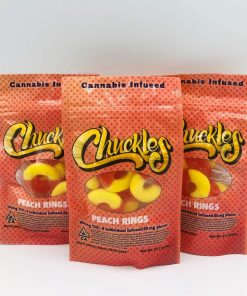 Buy Chuckles – Peach Rings 400mg